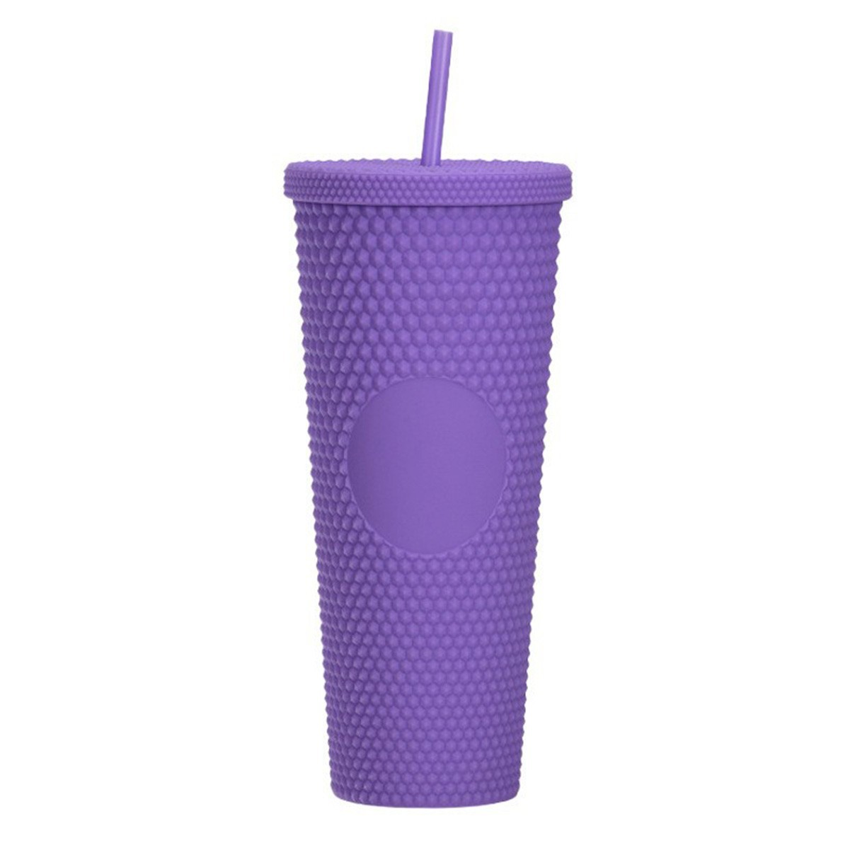 24oz Matte Studded Tumbler with Lid & Straw