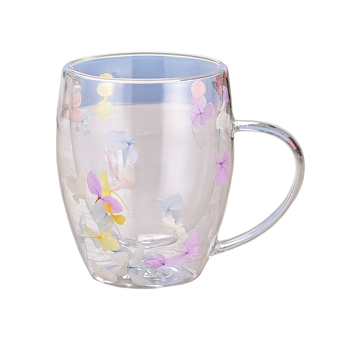 10oz Elegant Double-Walled Glass Coffee Mug