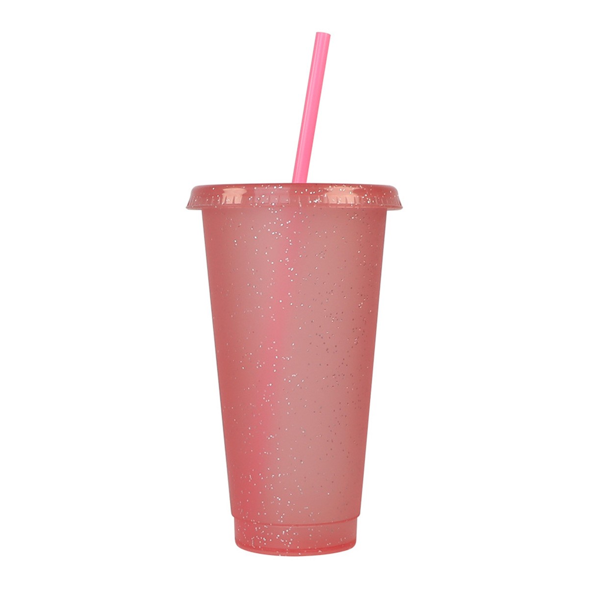 24OZ Reusable Colorful Insulated Tumbler with Straw