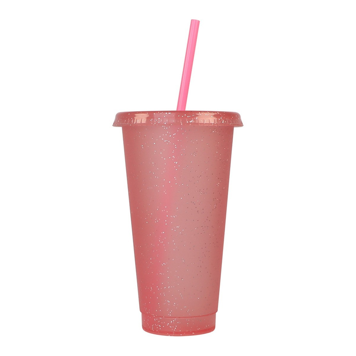 24OZ Reusable Colorful Insulated Tumbler with Straw