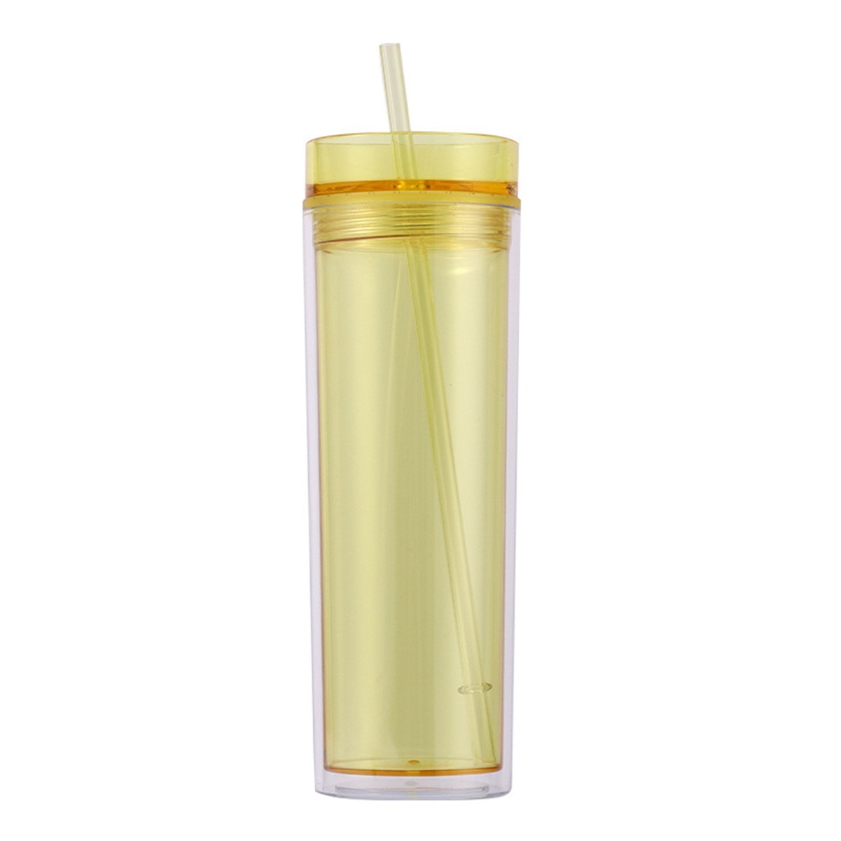 16 Oz Double Wall Insulated Slim Acrylic Tumbler