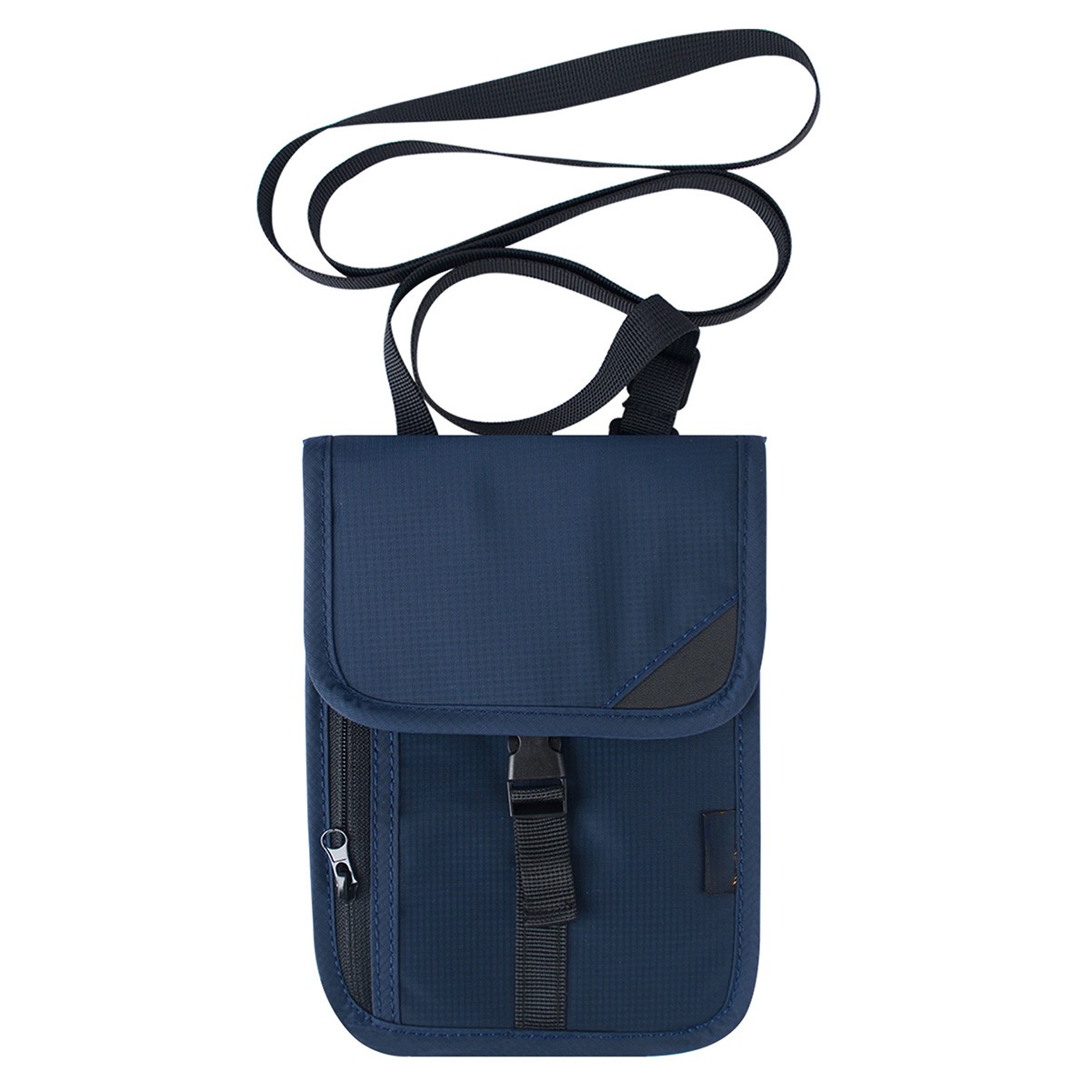 Travel Safe RFID Blocking Neck Wallet