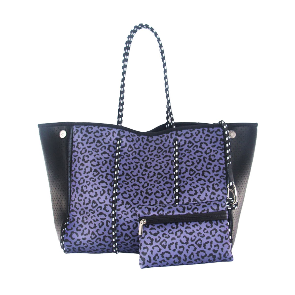 Luxury Neoprene Beach Bag with Expandable Capacity