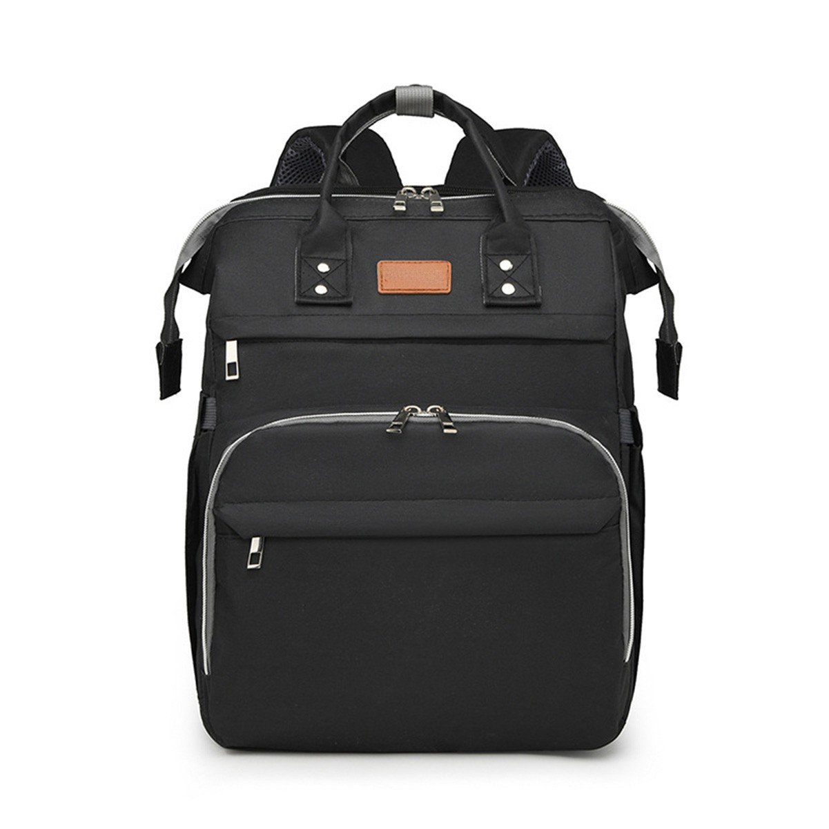 Nylon Laptop Backpack with USB Port and Anti-Theft Pocket