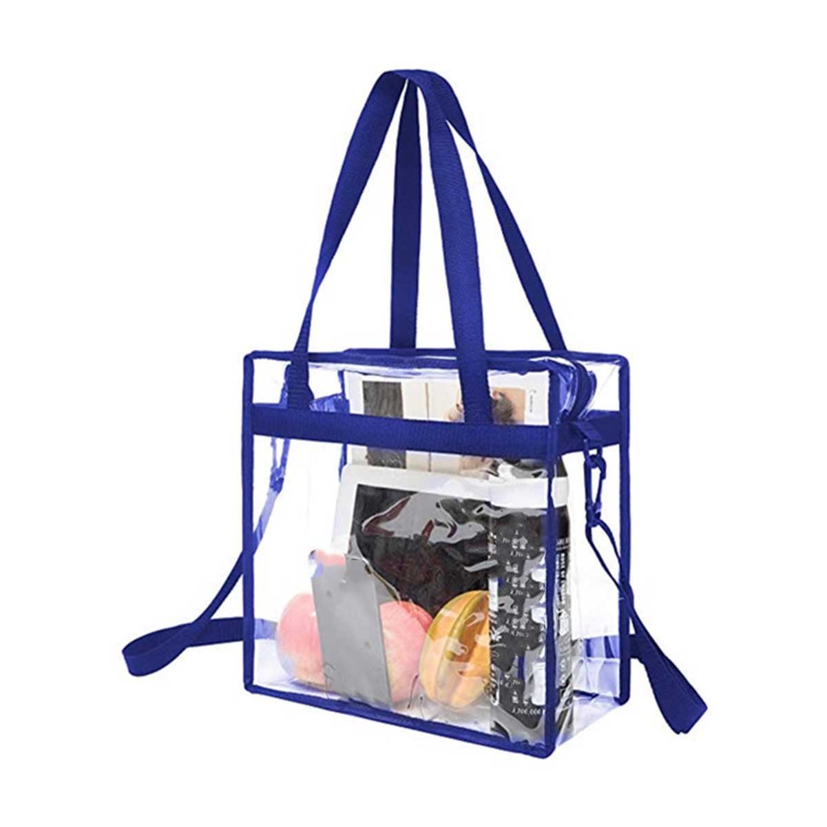 Adjustable Strap Clear Tote Bag