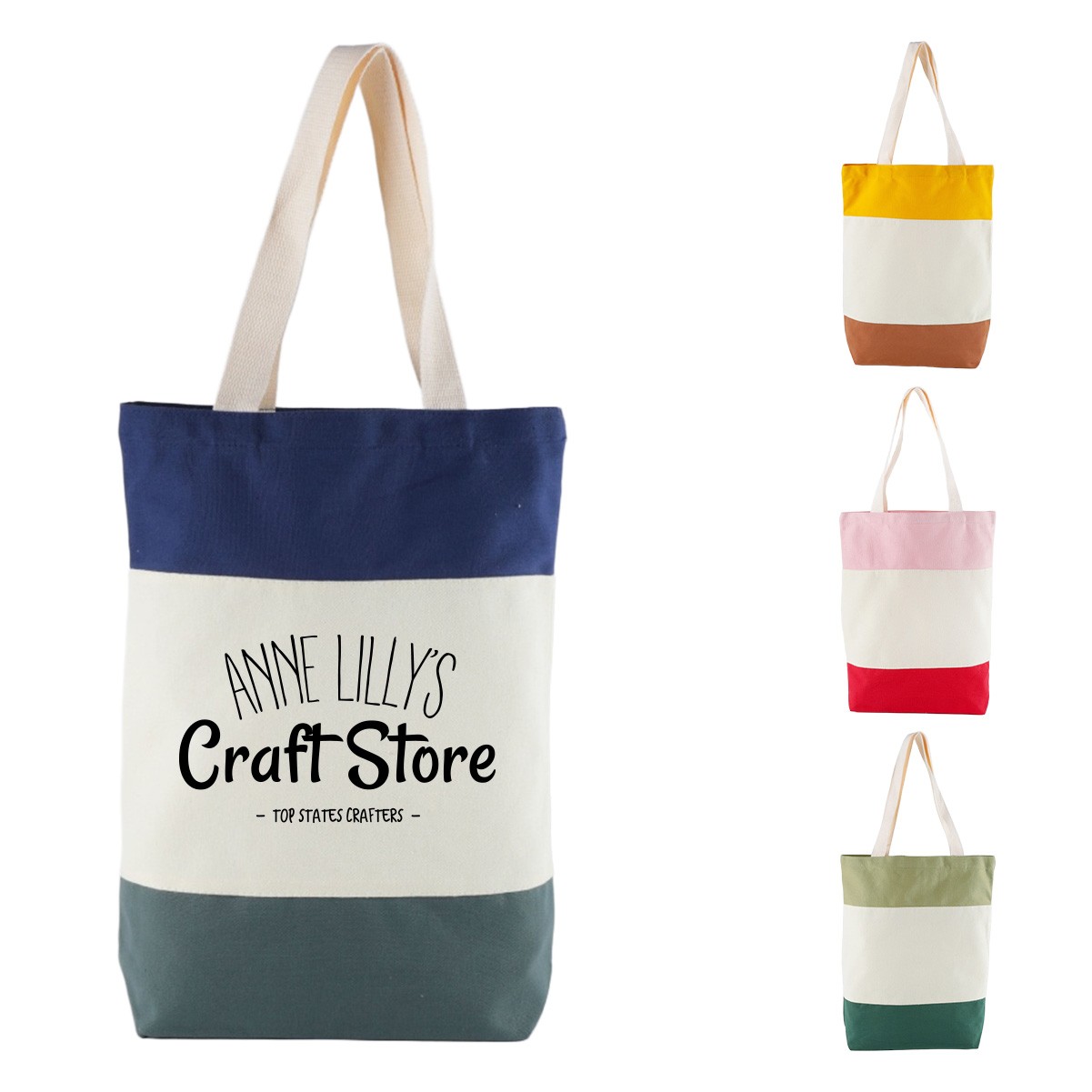 12oz Patchwork Shopping Bag
