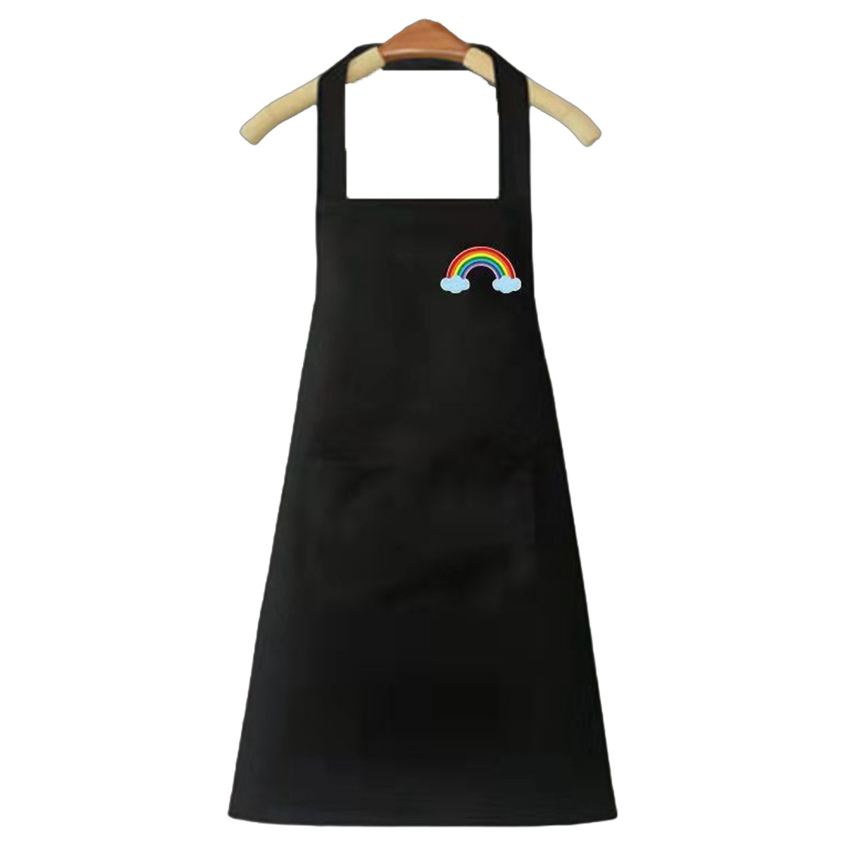 Waterproof Coral Velvet Kitchen Apron