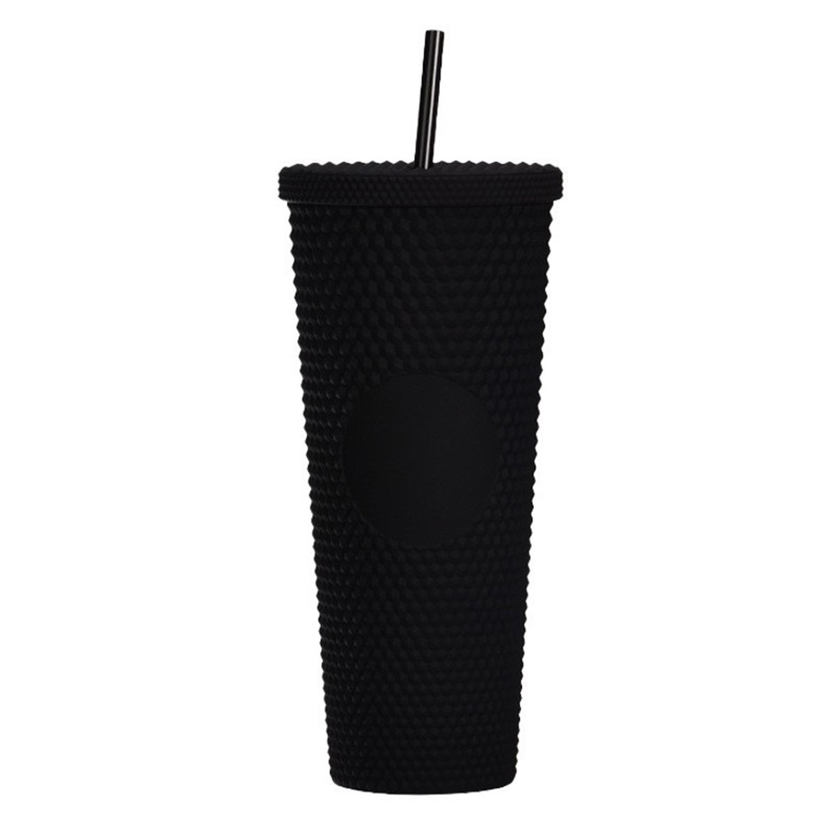 24oz Matte Studded Tumbler with Lid & Straw
