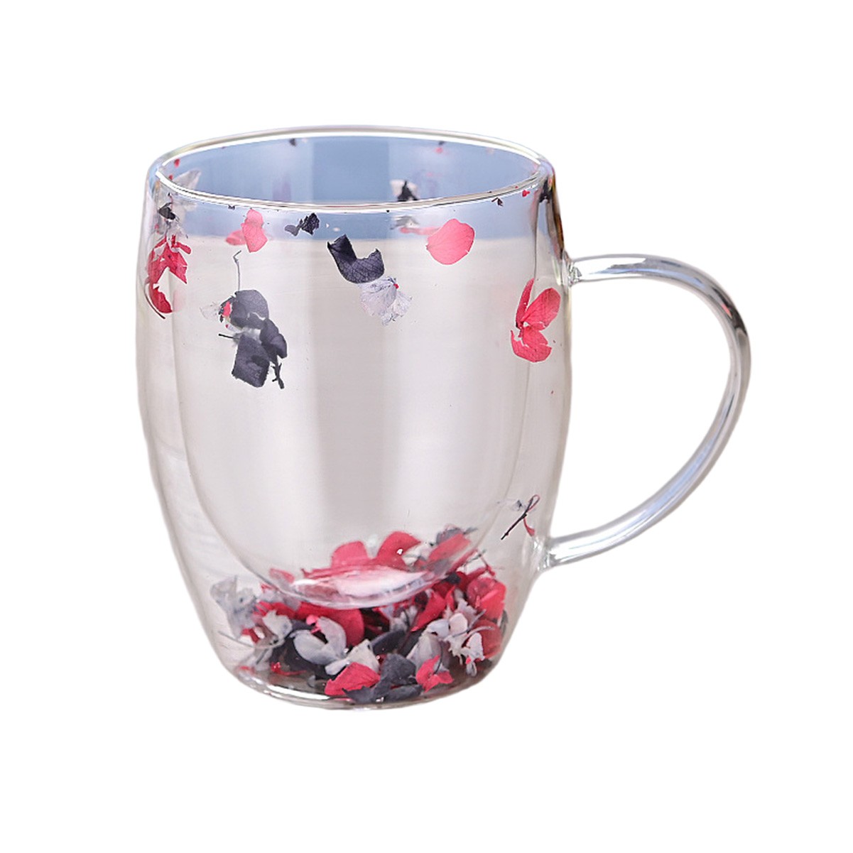 10oz Elegant Double-Walled Glass Coffee Mug