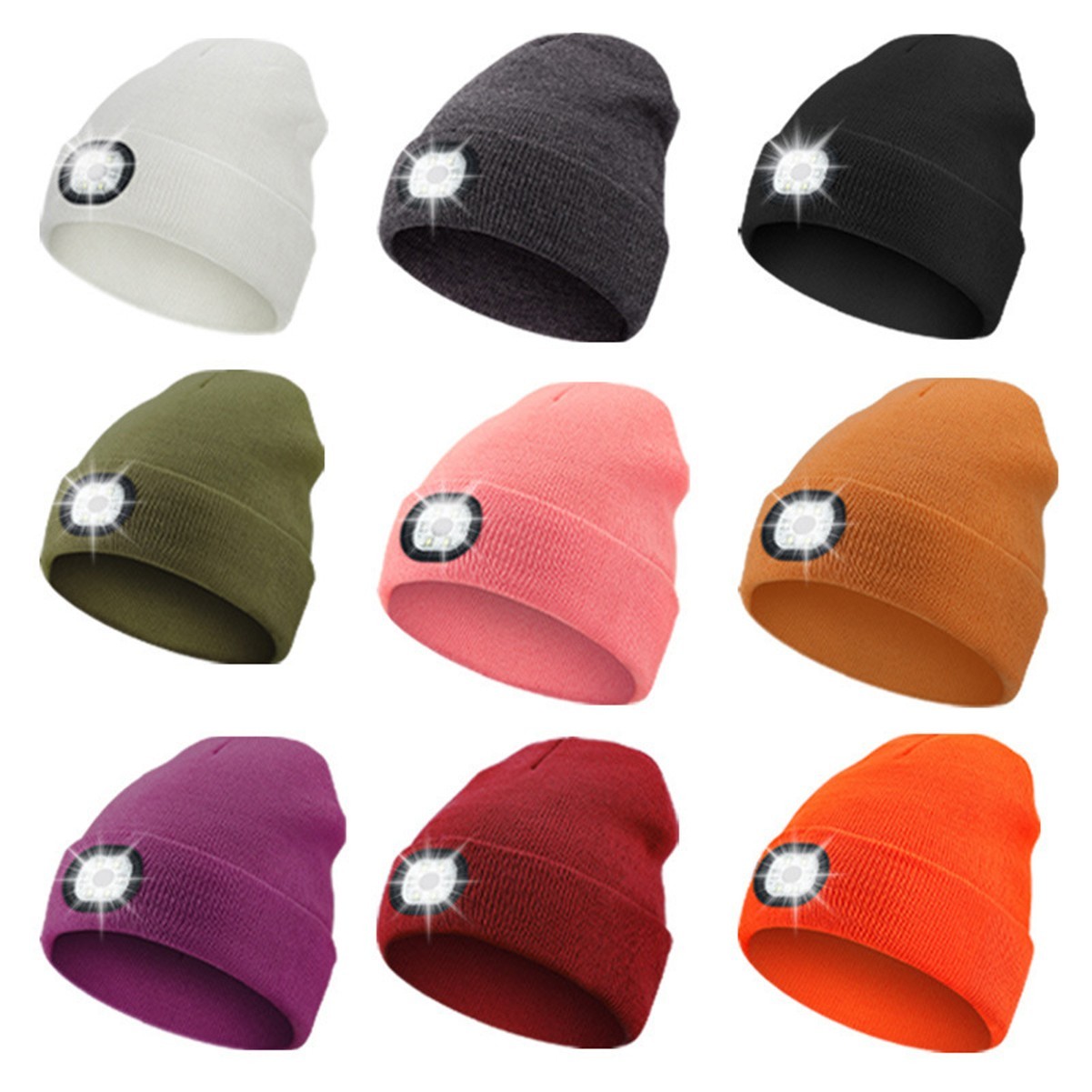 LED Rechargeable Beanie