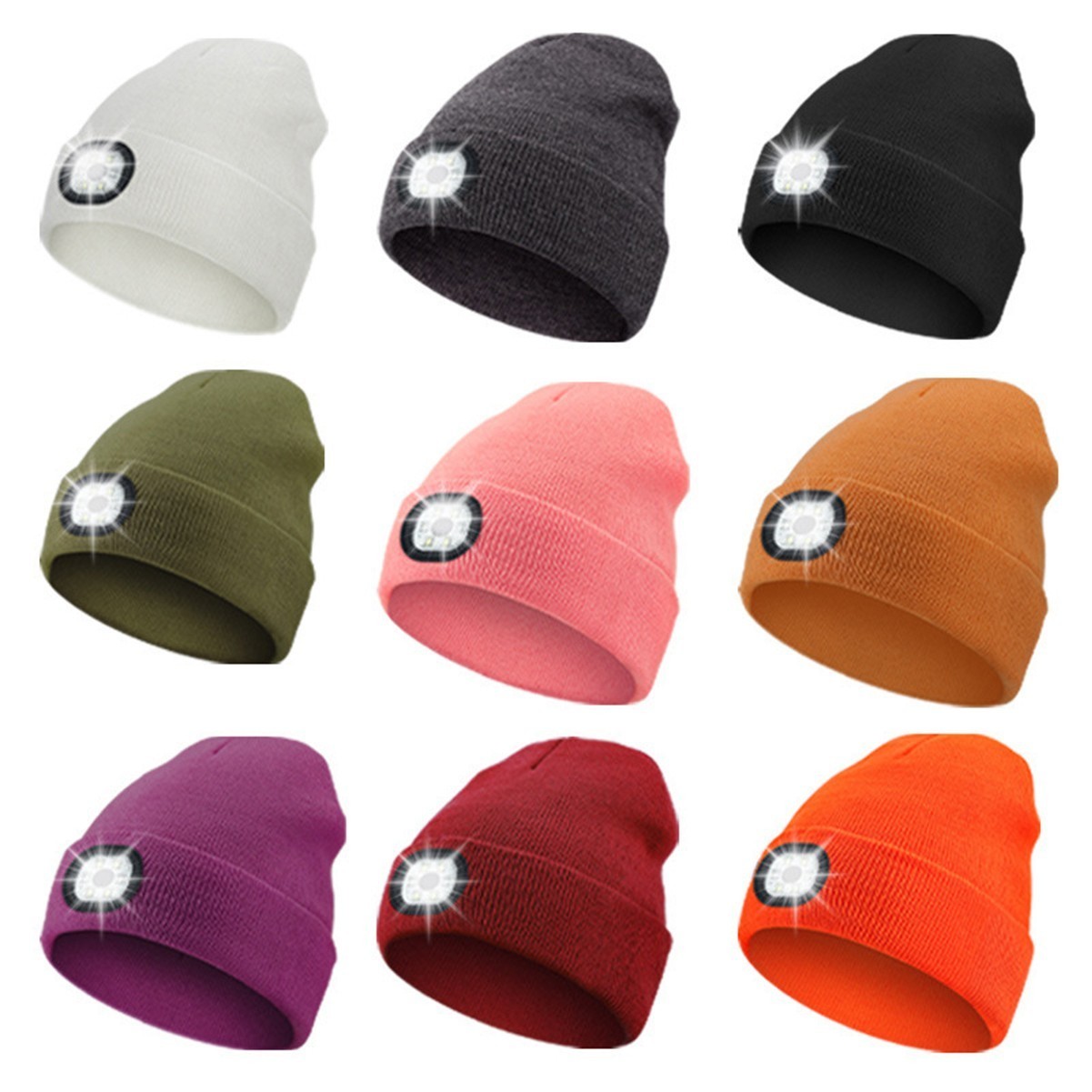 LED Rechargeable Beanie