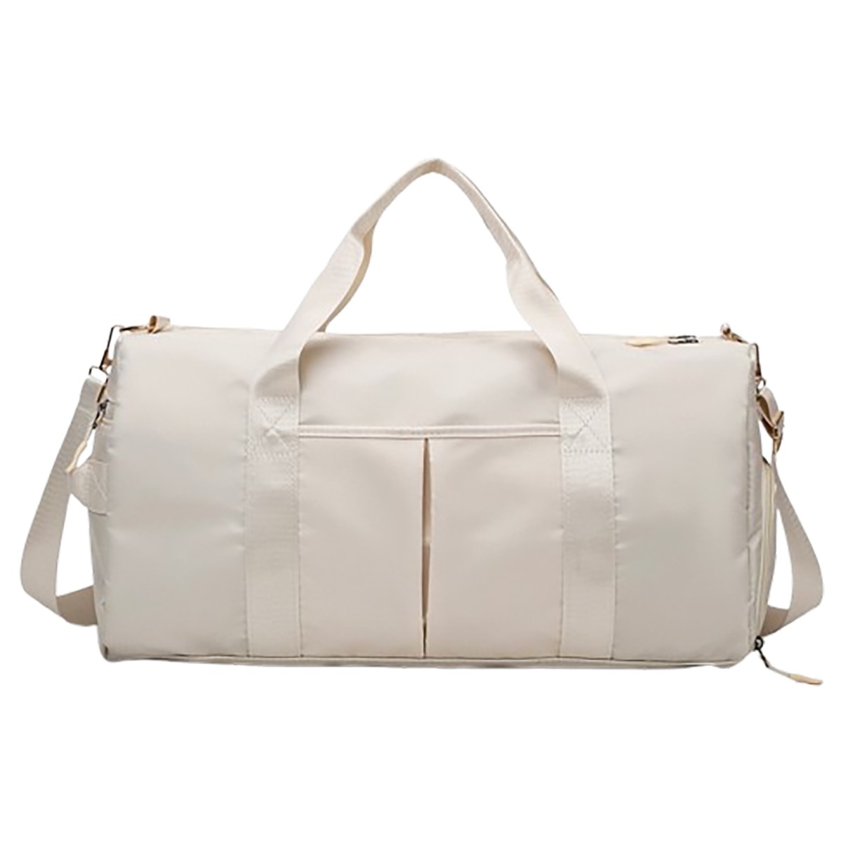 Sporty Waterproof Gym Duffel Bag with Shoe Storage and Wet/Dry Separation