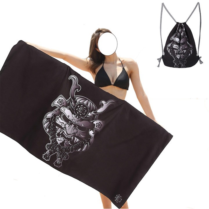 2-In-1 Micro fiber Beach Towel