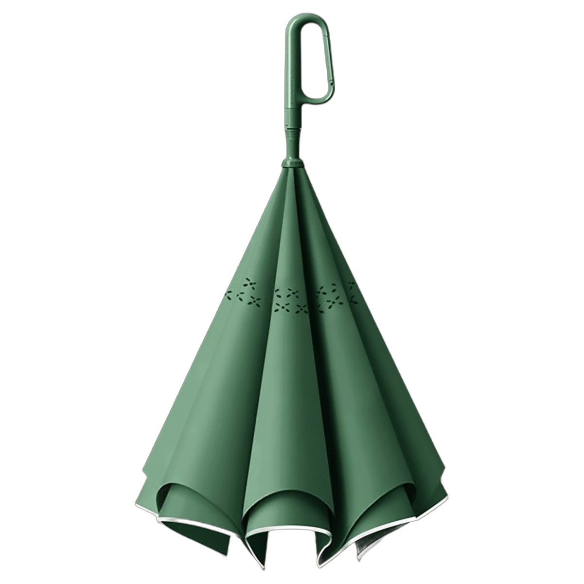 C-Handle Reverse Umbrella with Bag Holder