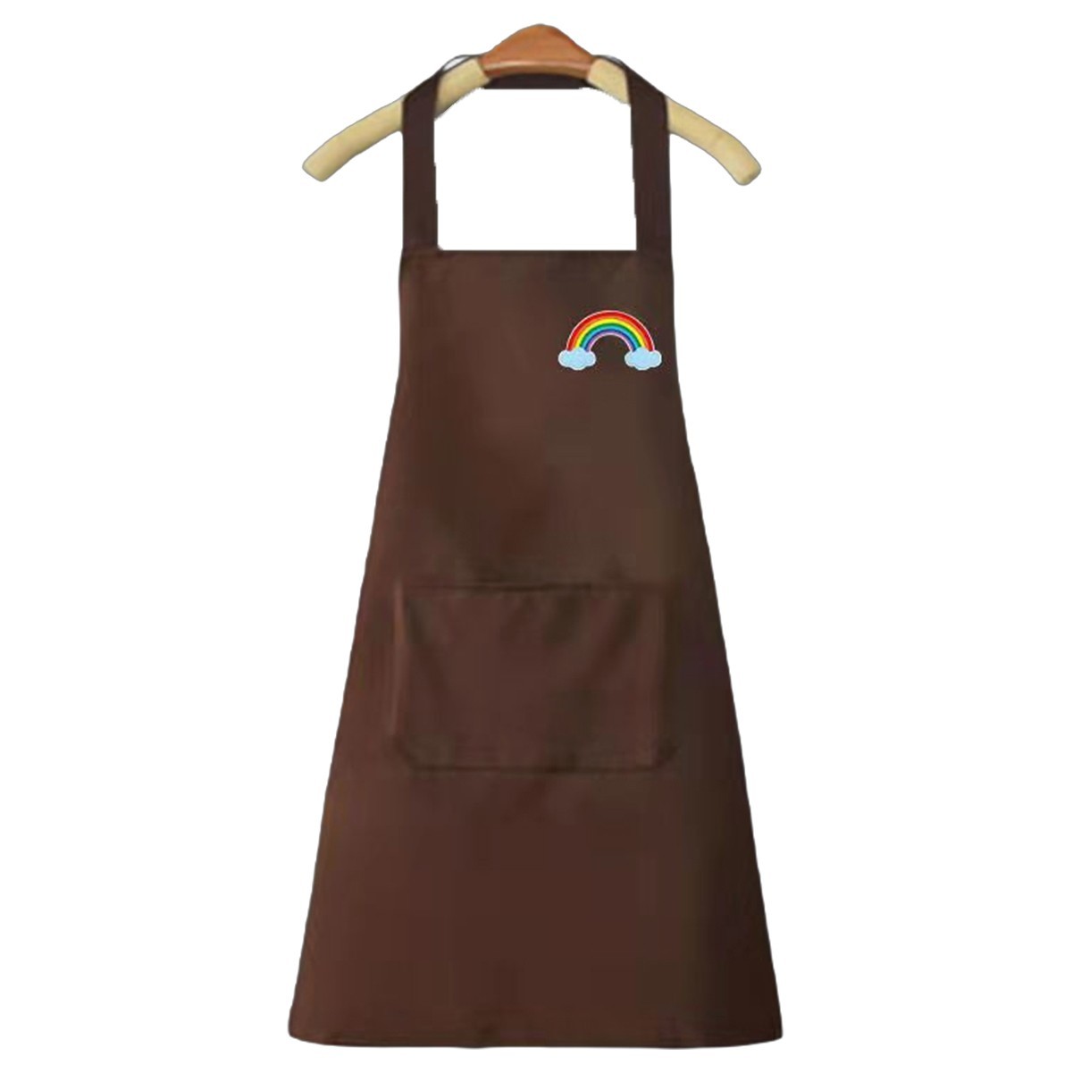 Waterproof Coral Velvet Kitchen Apron