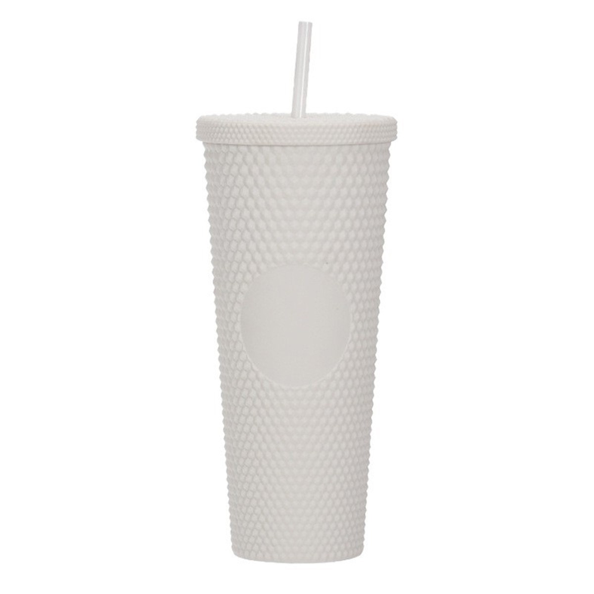 24oz Matte Studded Tumbler with Lid & Straw