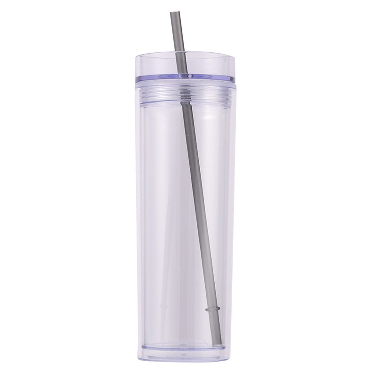 16 Oz Double Wall Insulated Slim Acrylic Tumbler