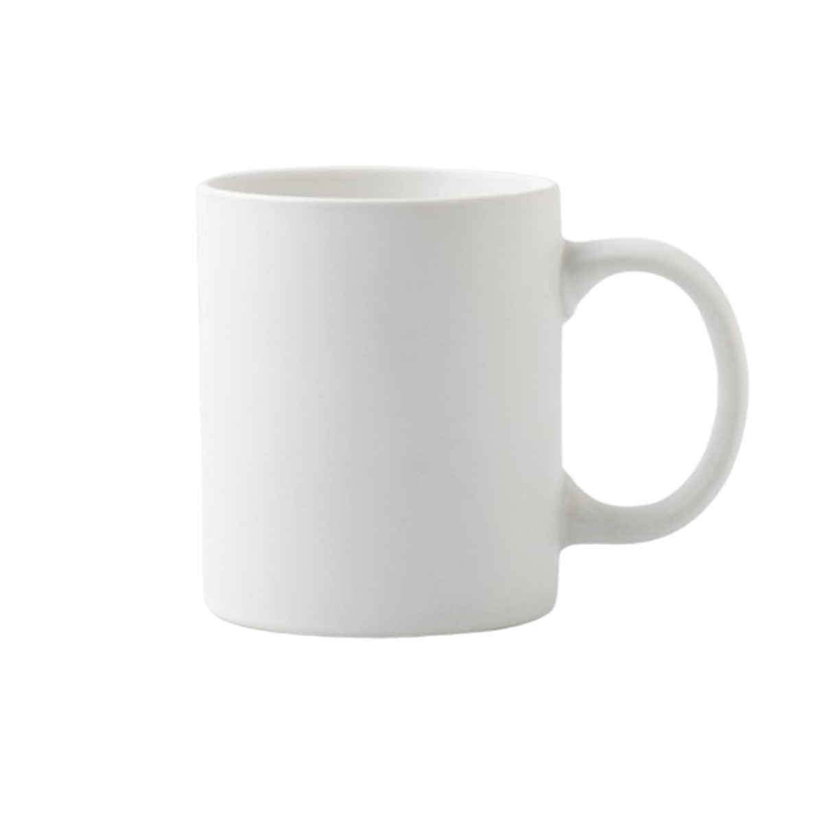 12oz Wooden Handled Ceramic Mug