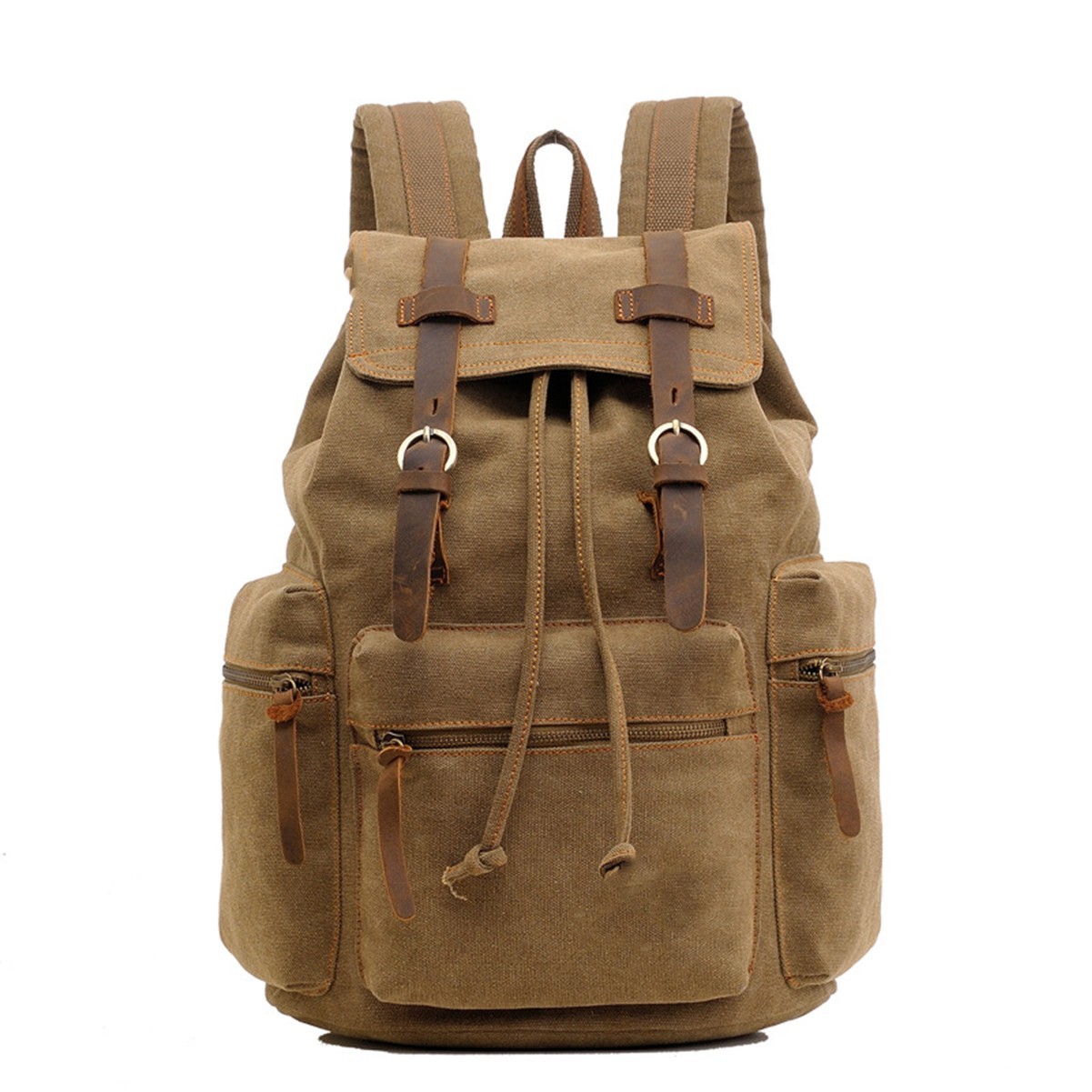 High Capacity Canvas Vintage Backpack