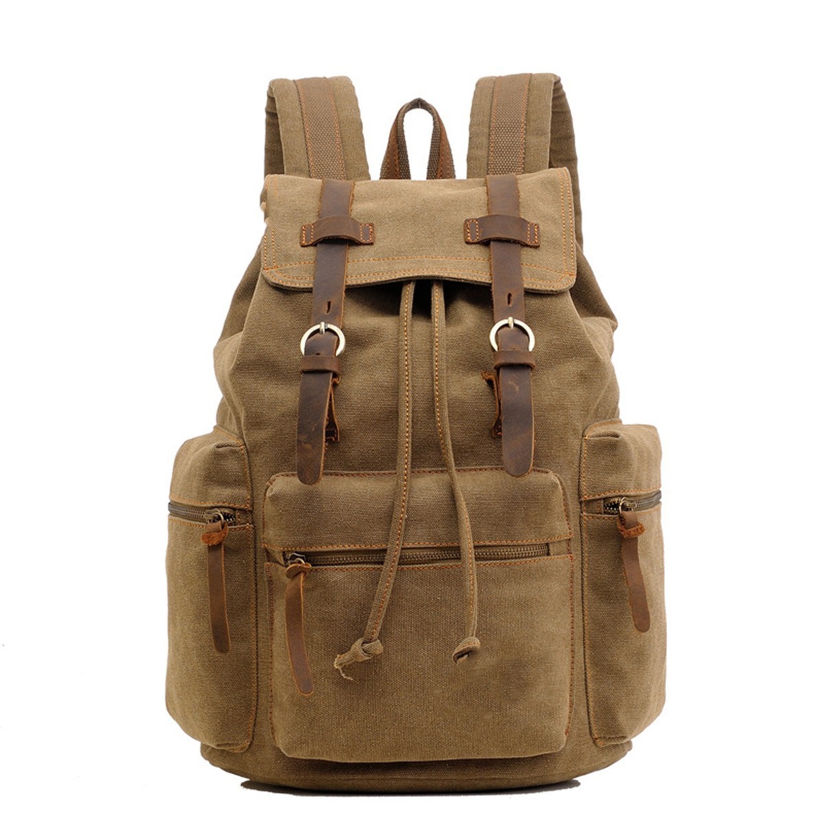 High Capacity Canvas Vintage Backpack