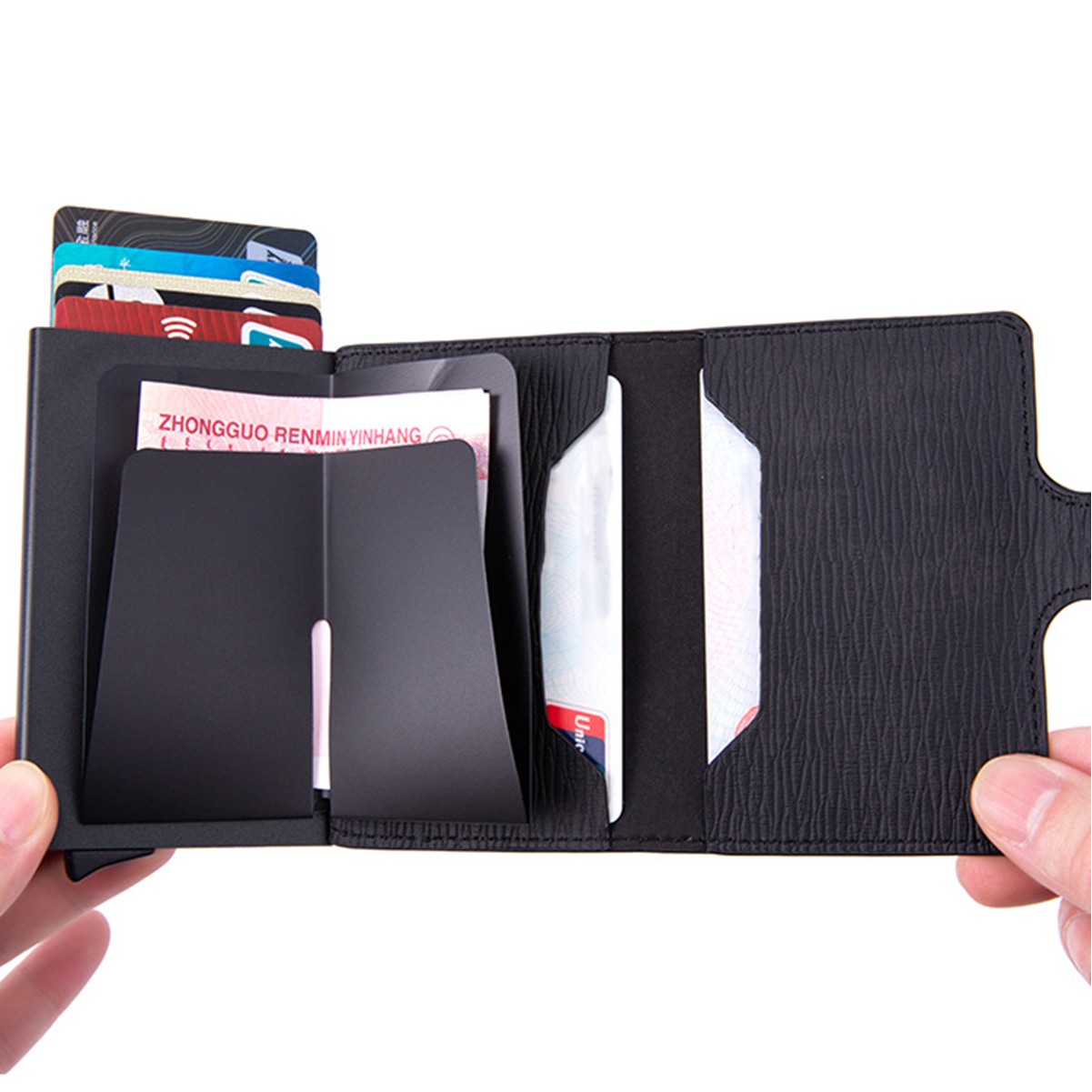 RFID Pop-Up Card Holder Wallet