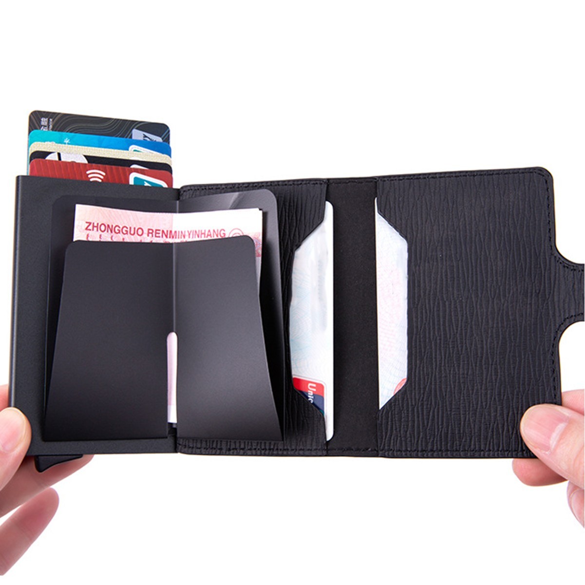 RFID Pop-Up Card Holder Wallet