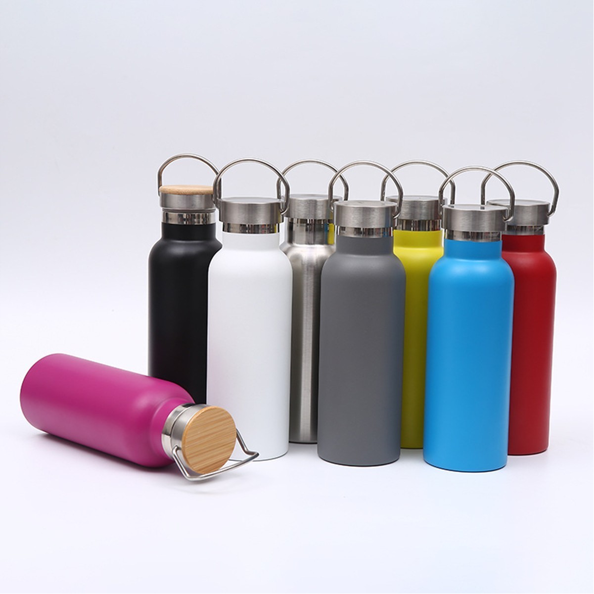 16oz Stainless Steel Single Wall Insulated Water Bottle