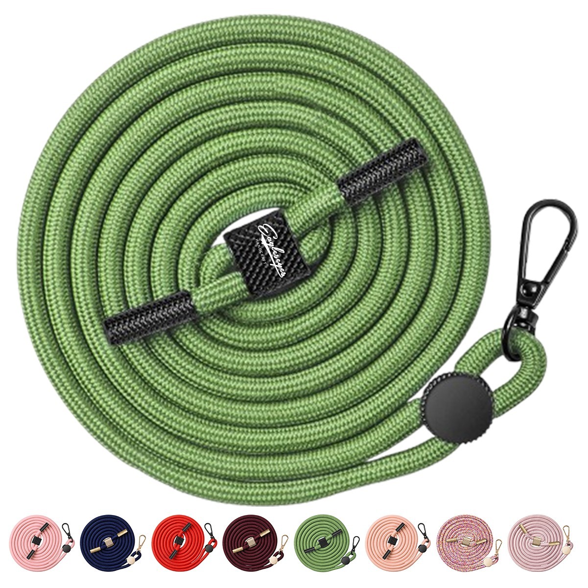 Leather Wallet with Cell Phone Lanyard