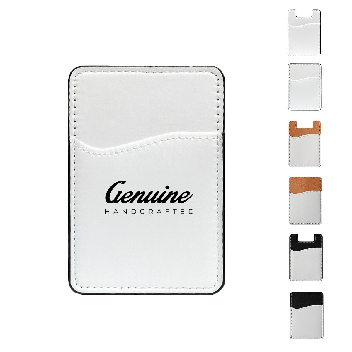 Double-Layer Silicone Card Phone Wallet