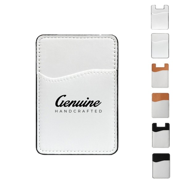 Double-Layer Silicone Card Phone Wallet