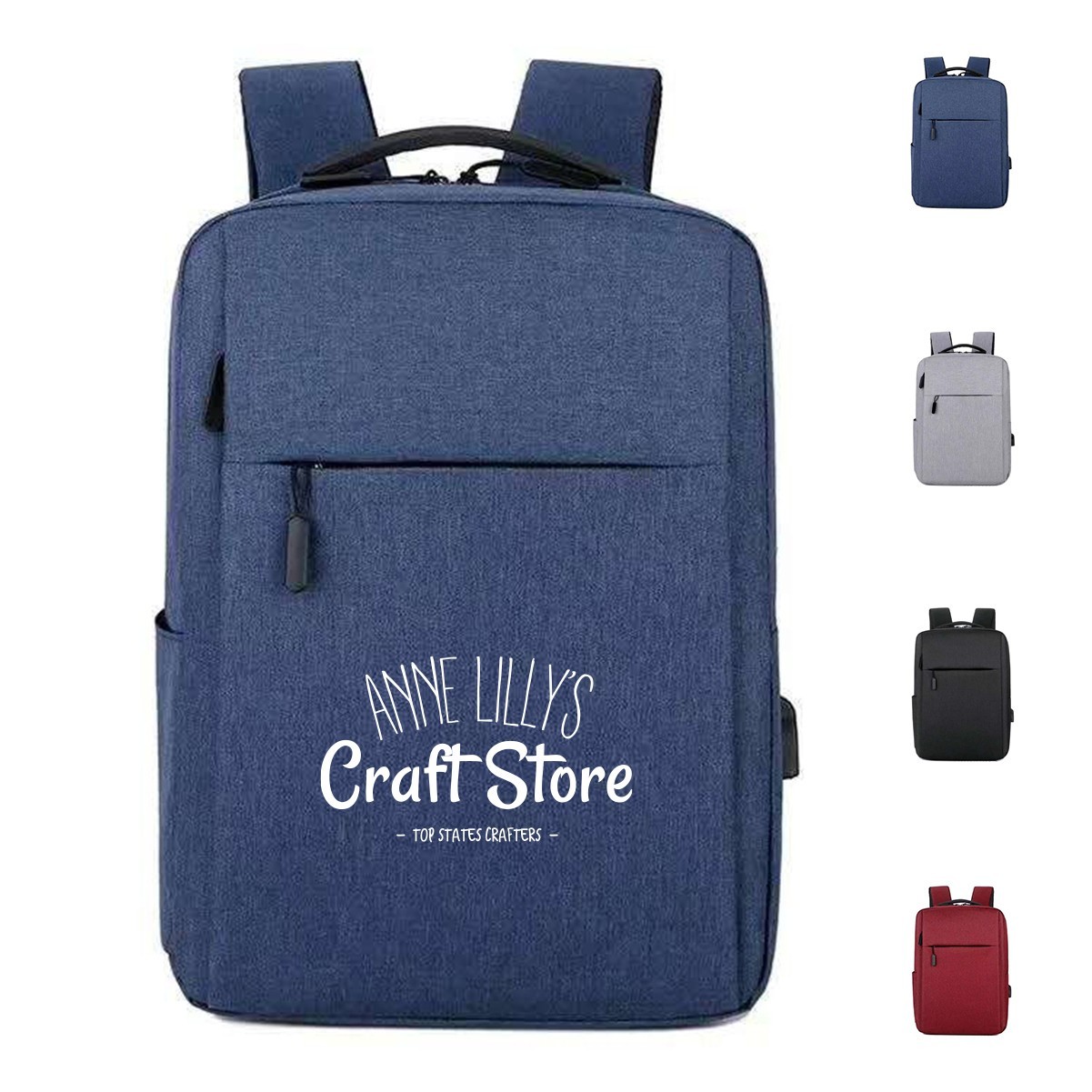 Laptop Backpack with USB Port