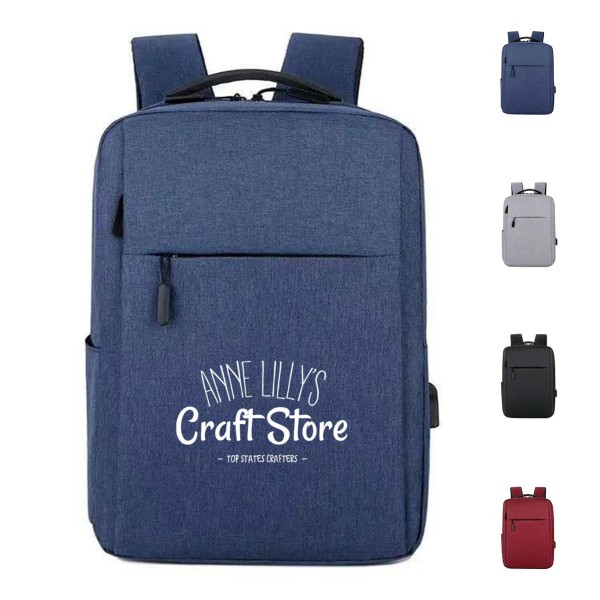 Laptop Backpack with USB Port