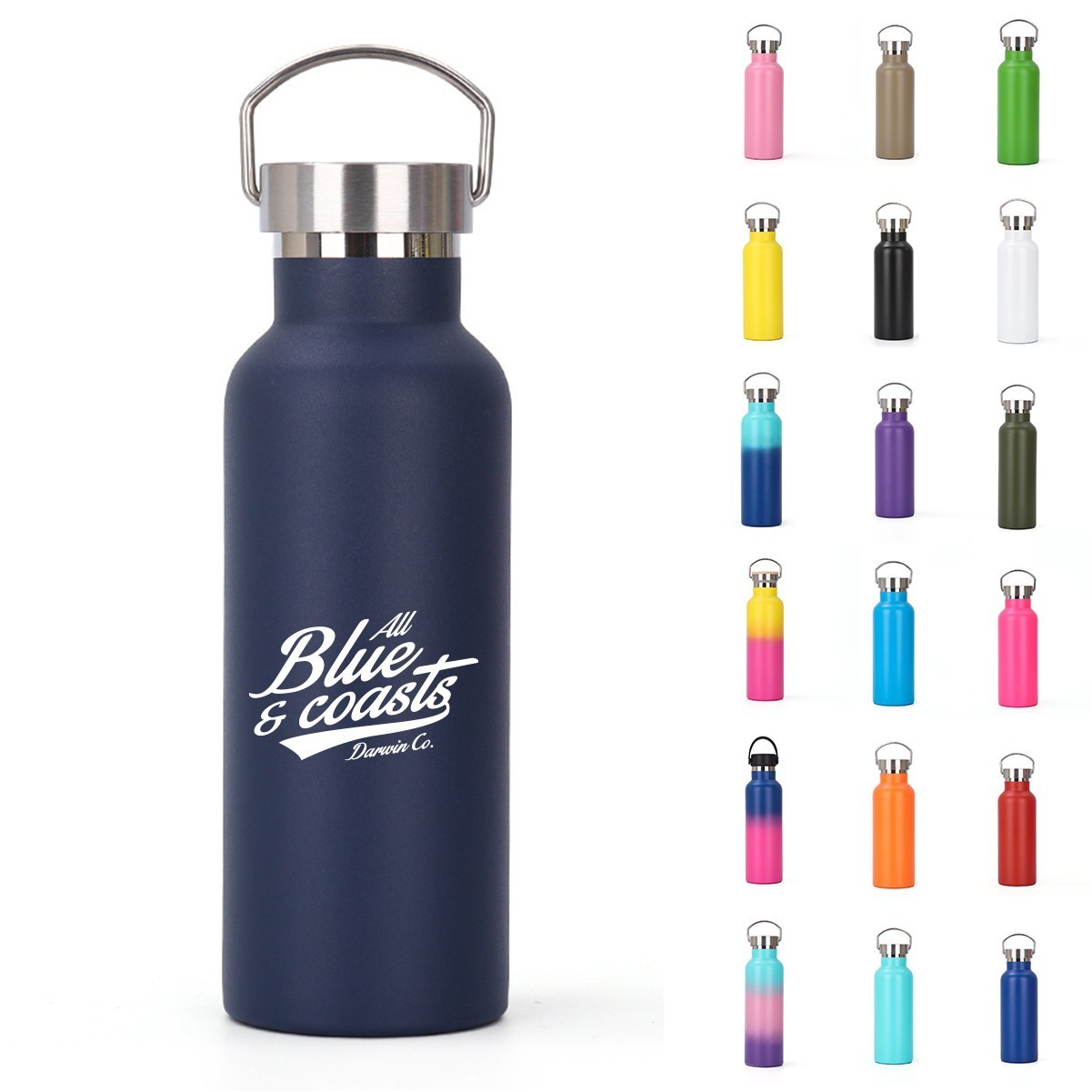 20oz Stainless Steel Water Bottle