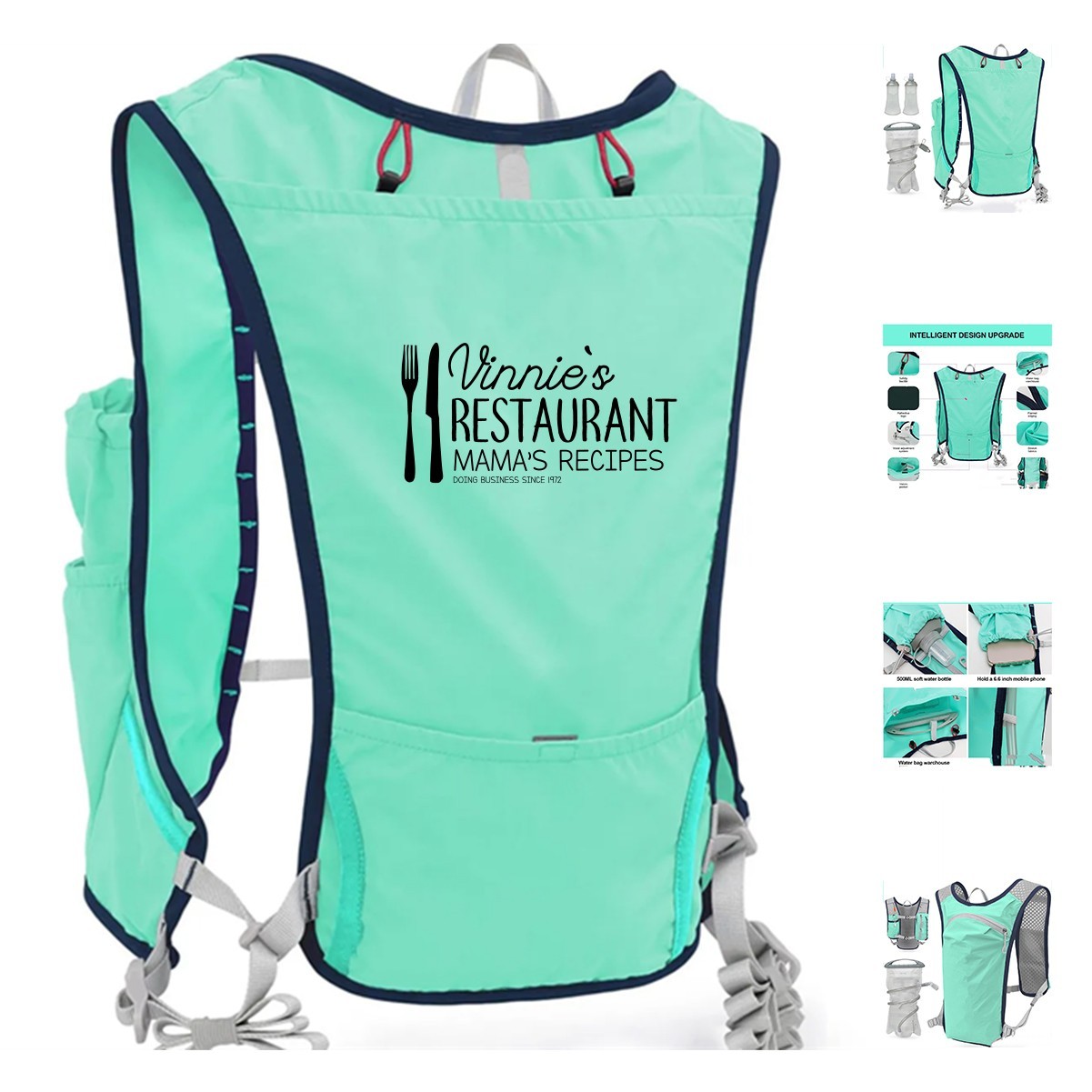 Lightweight Sport Backpack with Hydration Bag