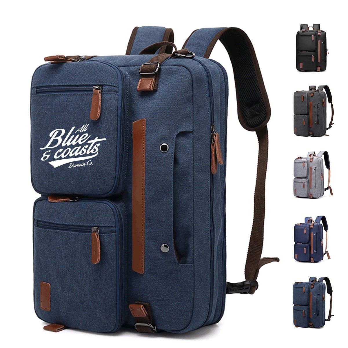 3 In 1 Convertible Messenger Bag