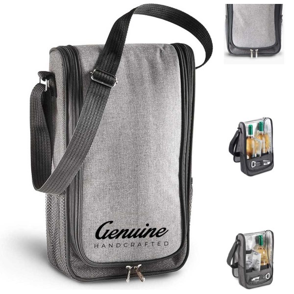 Portable Wine Bag with Shoulder Strap