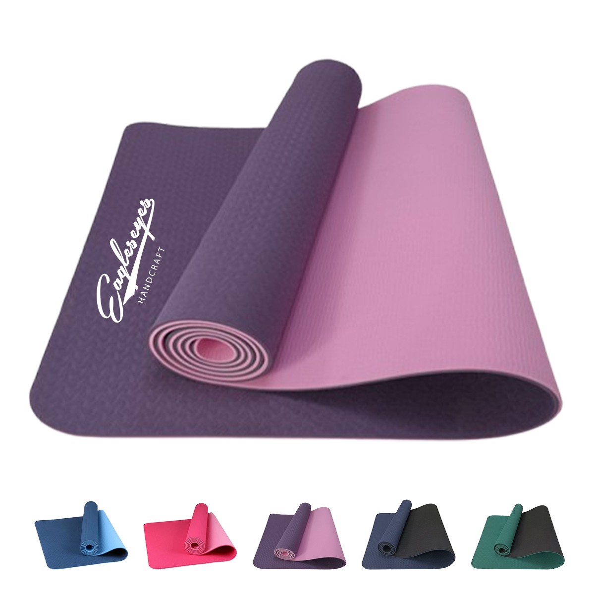 Double-Layer Non-Slip Textured Yoga Mat
