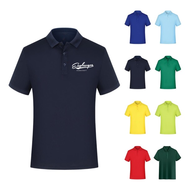 Men's Soft Stretchy Polo Shirt