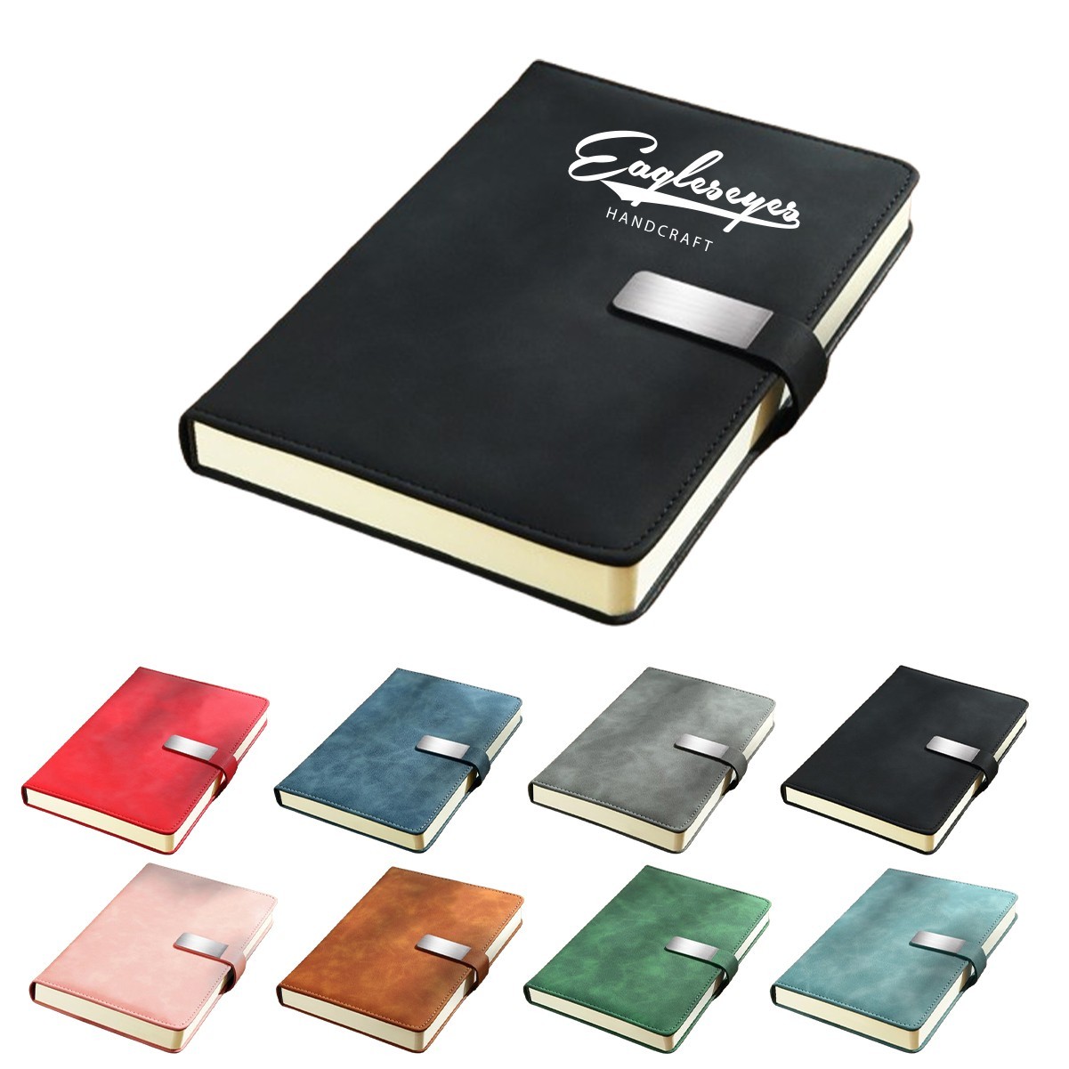 PU Magnetic Buckle Notebook