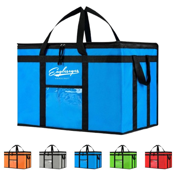 Large Insulated Grocery Tote Bag