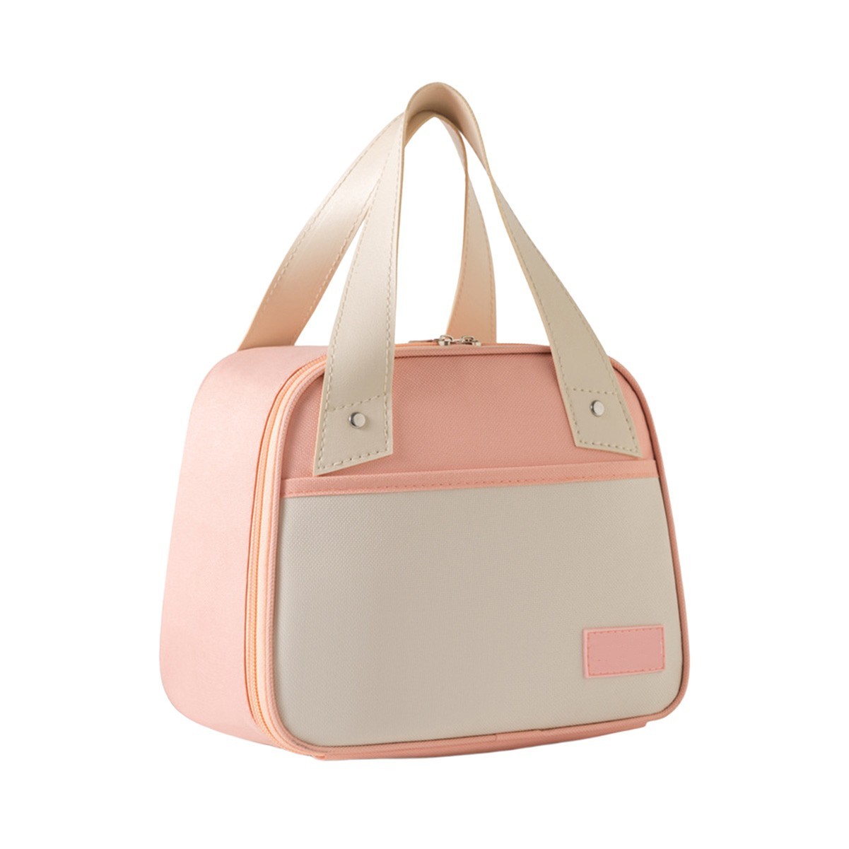 Trapezoidal Oxford Cloth Insulated Tote Bag