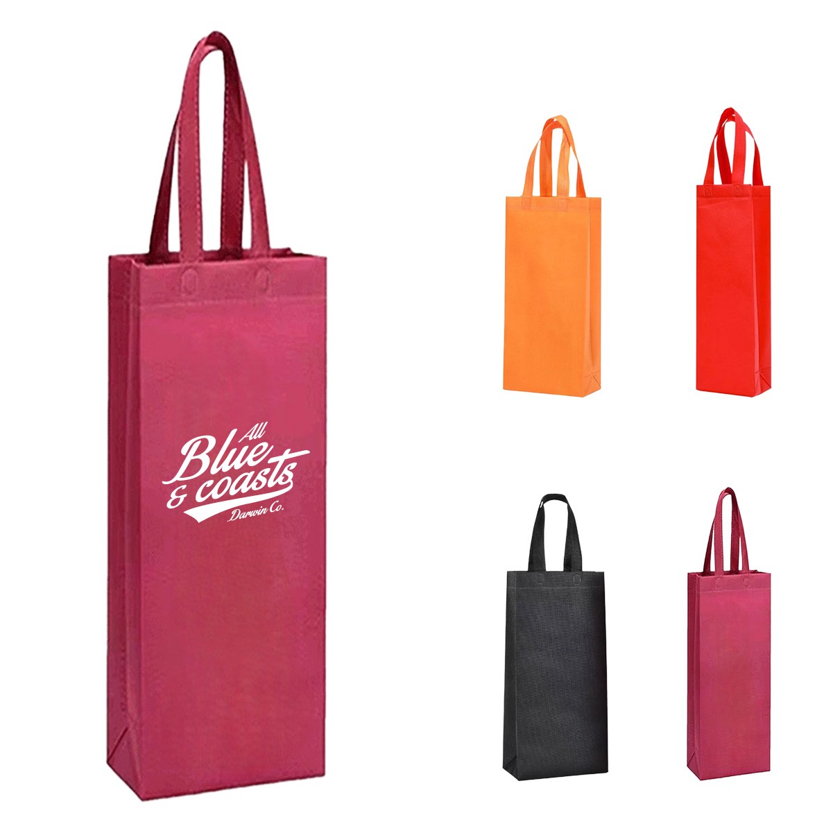 Non-Woven Wine Tote Bag