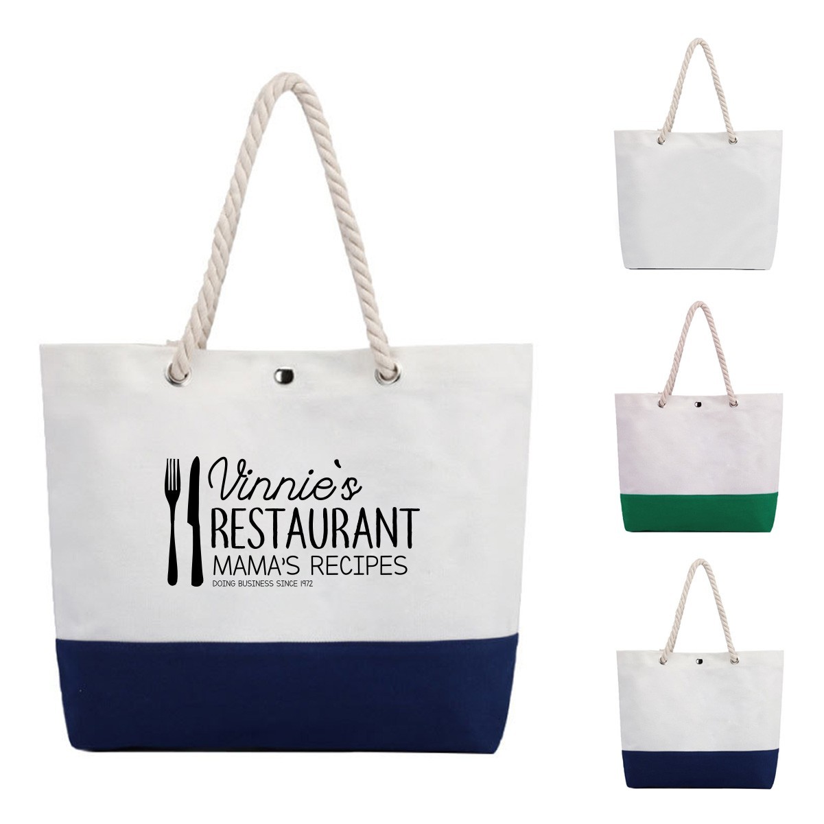 Cotton Canvas Tote Bag