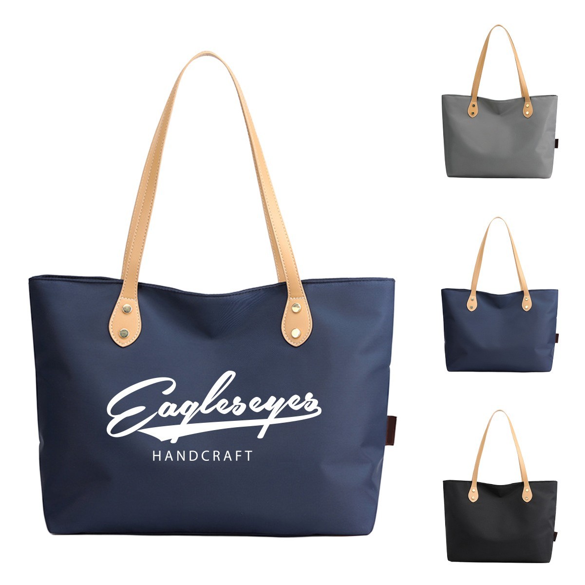 Nylon Shopping Tote Bag