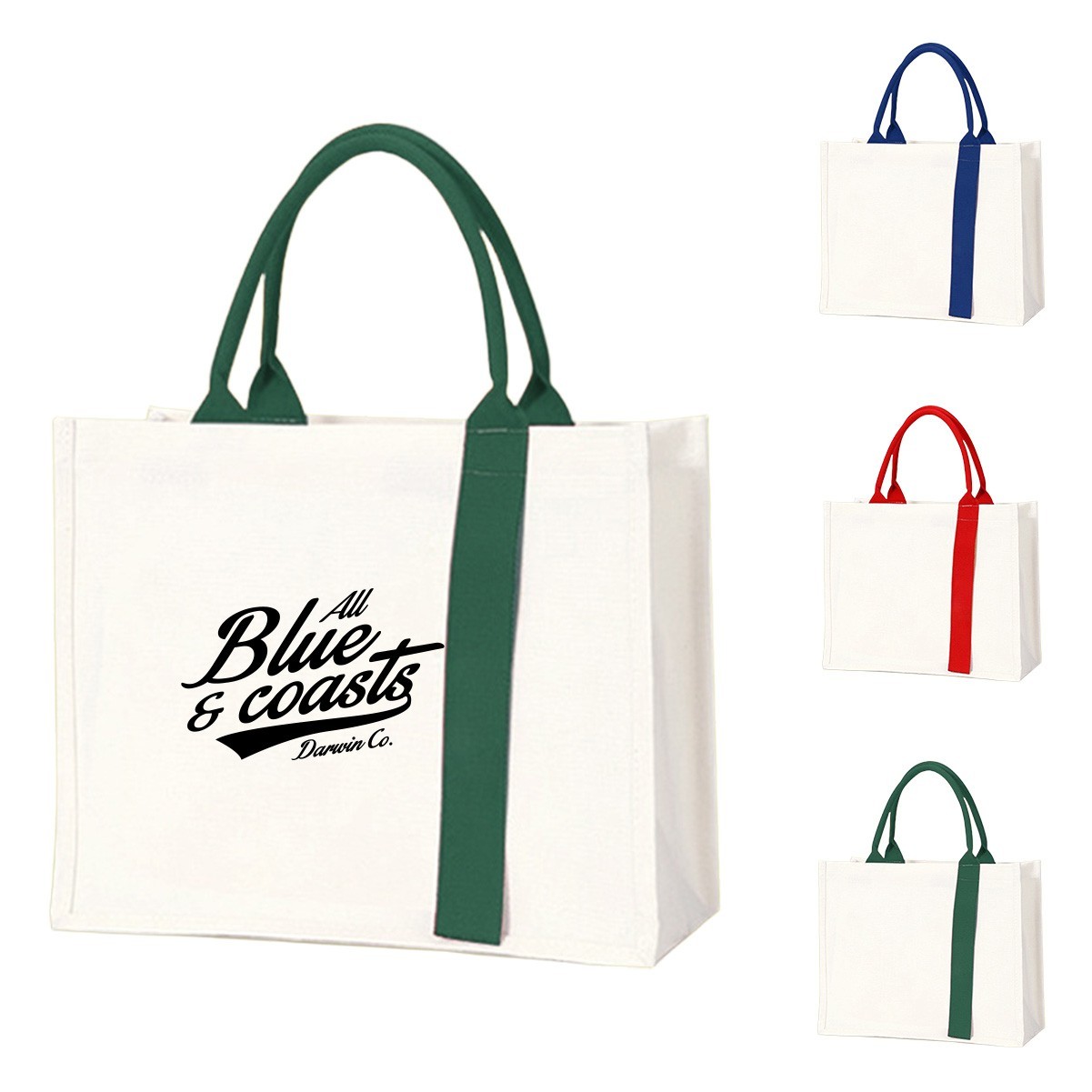 12oz Eco-Friendly Canvas Shopping Tote Bag