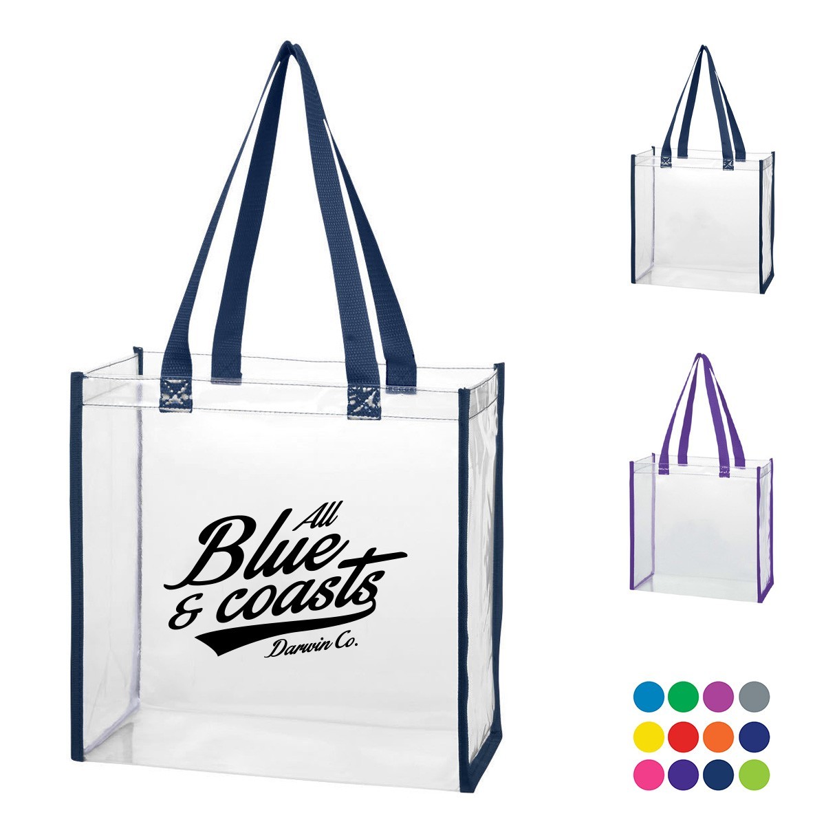 PVC Clear Tote Bag