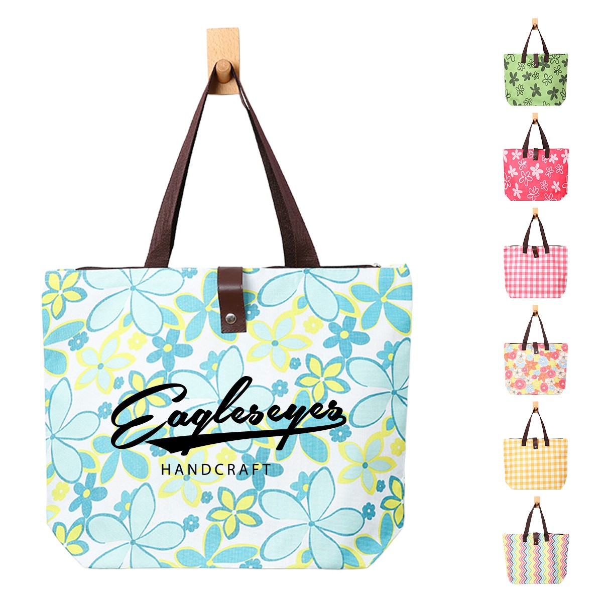 Eco-Friendly Folding Shopping Tote Bag