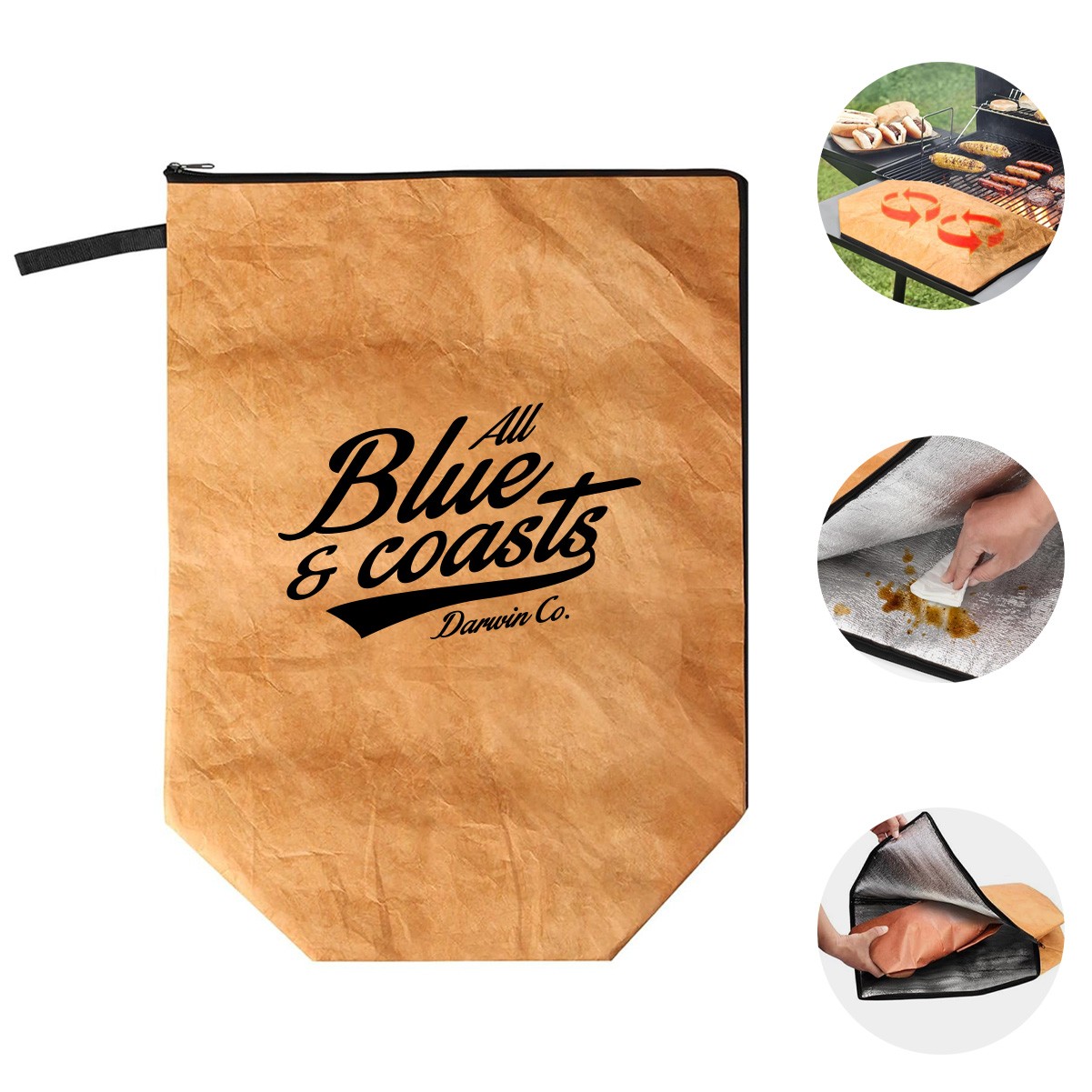 Reusable Zip Insulated Bag