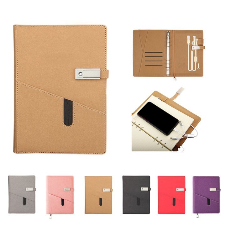 Multi-functional Wireless Charging Notebook