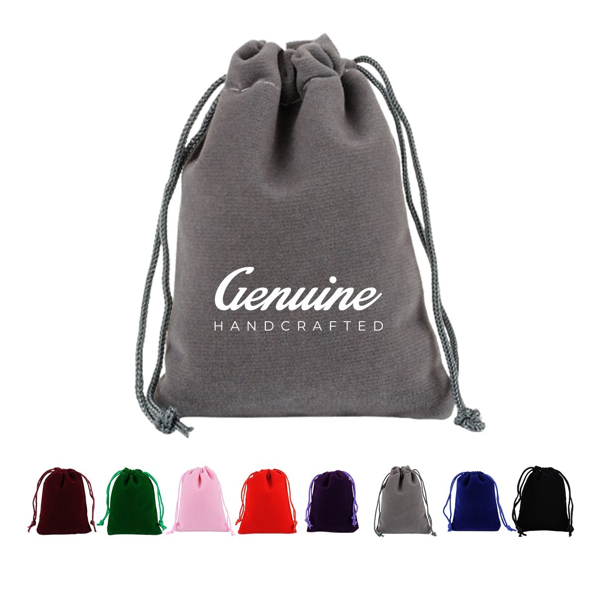 Velvet Jewelry Drawstring Bag